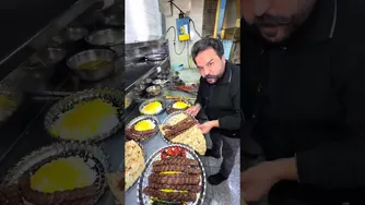 طرز تهیه کباب پاچرخی گوسفندی آبدار و خوشمزه ❤️😍