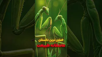 مانتیس؛ از سوسک تا پرنده — فهرست کامل طعمه‌ها