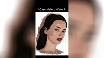 آموزش نقاشی دیجیتال چهره با استفاده از قلم لمسی