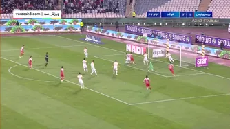 گل اول اورونوف برای پرسپولیس | پرسپولیس مقابل فولاد | خلاصه بازی | پرشین جی