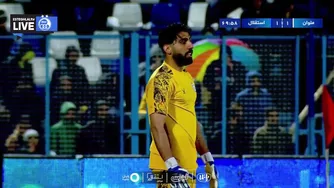 پخش زنده نیمه دوم بازی استقلال و ملوان