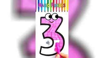 شماره 3 نقاشی ✨ رنگارنگ و درخشان