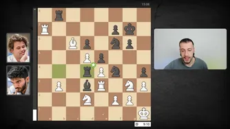 مگنوس کارلسن با توانایی کامل روی میز آویخته شد🤬Gukesh vs Carlsen Norway 2025