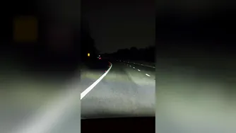 Tesla Model Y Adaptive Headlights In Action! 🔦