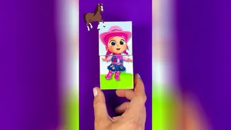 Get Ready With Jill (Puzzle Challenge) 🧩 Little Angel DIY Craft Games kids sh