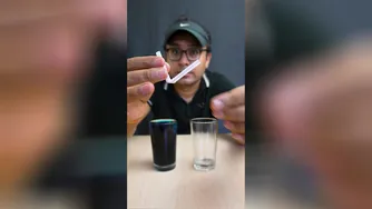 The POWER of Straw 🧃when combined with Science 🔥