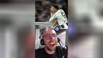 ADZIC CRAZY GOAL and REACTION 🔥🔥​🔥​ juventus football shorts