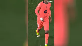 He is just having fun out there. laligahighlights