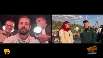 مسابقه محله برگشت 🎉😂 چینی حرف زدن بیگ مسعود ترکوند | سرگیجه