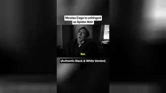 With no power comes no responsibility. Nicolas Cage is the titular Spider-Noir i