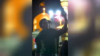 لحظاتی در حرم ضامن آهو باشیم ...#