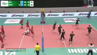 ایران vs کره جنوبی | مهم‌ترین لحظات | قهرمانی آسیا زیر ۲۰ سال والیبال ۲۰۲۴