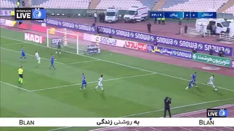 پخش زنده نیمه اول بازی استقلال و پیکان