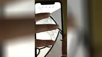 آموزش نقاشی دیجیتال چهره با گوشی و انگشت در اسکچ بوک