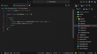 React 19 Tutorial - 38 - Manipulate the DOM with Refs