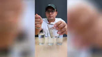 Eggs in Salty Water Reaction 🥚🥚💧🔥