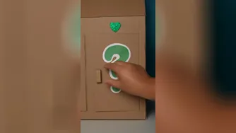 Who's At The Door? (SLIME REMIX!) 🤢 Little Angel Paper Craft & kids Toy Play