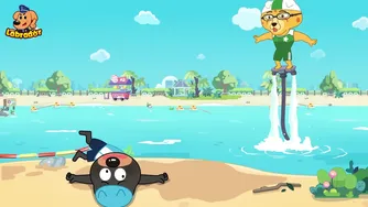 Fruit Growing Game | Kids Learn to Harvest | Fun Stories | Cartoon | Sheriff Lab