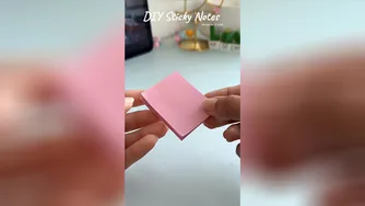 DIY sticky notes idea😻✨ shorts art diy craft youtubeshorts