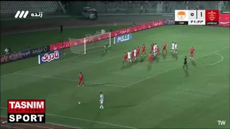 خلاصه بازی پرسپولیس 1 _ فولاد خوزستان 1