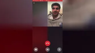وقتی تو ویدئو کال یکی  سرفه میکنه