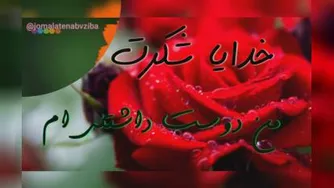 کلیپ بسیار زیبای شکرگذاری