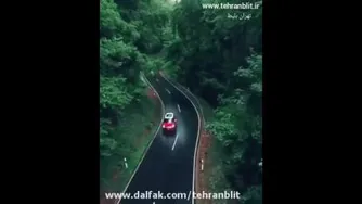 جاده ای زیبا برای رانندگی
