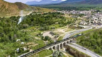 تصویر هوایی از طبیعت ایران