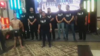 مراسم شوفایت مسابقات MMA