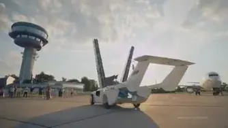 اولین پرواز خودروی AirCar ساخته شرکت Klein Vision
