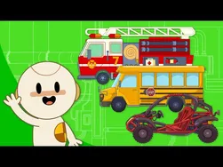ساخت اتومبیل، ماشین و اتوبوس در کارخانه فینلی! | کارتون جذاب مونتاژ خودرو