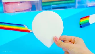 ساخت خانه خرگوش صورتی با بهترین تخت از خاک رزینی و کارتن ❤️ دست‌سازی