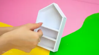 ساخت خانه زیبای صورتی با اتاق شاهزاده‌ای، مجموعه آرایشی جذاب ❤️ ساخت اشیاء کوچک خودمانی