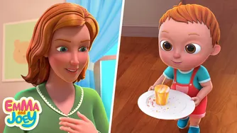 This Is The Way We Help Our Mom | Emma And Joey Nursery Rhymes | Beep Beep