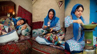 املت انگور در یک صبح پاییزی بارانی و دلنشین🍇🥚
