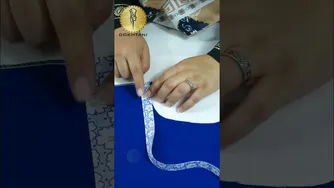 آموزش دوخت یقه سجاف با استفاده از نوار اریب
