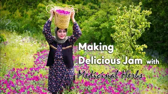 طرز تهیه مربای خوشمزه با گیاهان دارویی | مربای گل‌های اکیوم آموی‌نوم