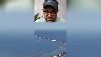 جاده‌ای شناور در چین؛ انگار از دنیای دیگری