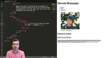 آموزش طراحی وب - قسمت دوم - دوره وب‌سایت‌سازی - HTML5