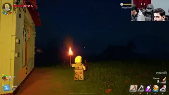 پخش زنده 🌙 بازی فورتنایت با لگو در ویجیلند