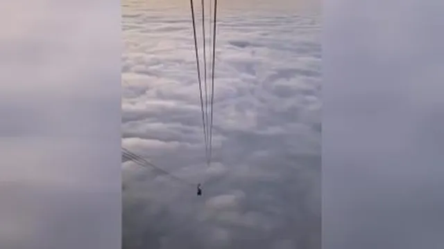 تلکابین جالب و دیدنی در سوئد