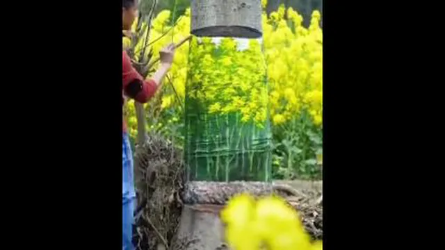 ویدئو رو باز کن و ببین که خلاقیتش چقدر دیدنی