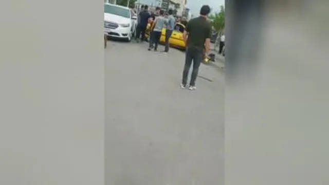 بریده شدن ترمز کامیون😳