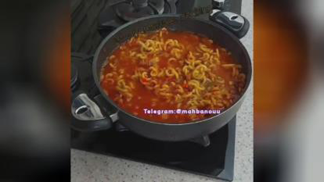 ماکارونی کته خوردی؟ اگه نخوردی حتما امتحانش کن 😋👌