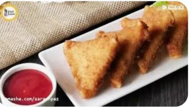 اموزش اشپزی:طرز تهیه ودرست کردن (سمبوسه با ورقهای لازانیا)