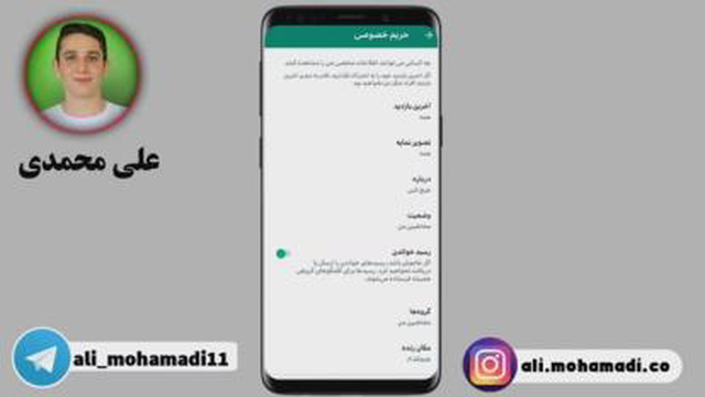 ترفندهای جدید واتساپ | علی محمدی