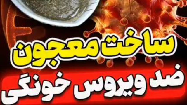 ساخت معجون ضد ویروس خونگی