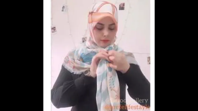 بستن روسری