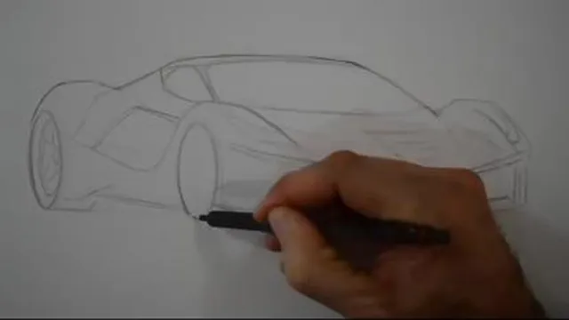How to Draw a Ferrari With Colors