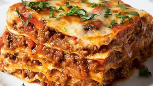 طرز تهیه لازانیا